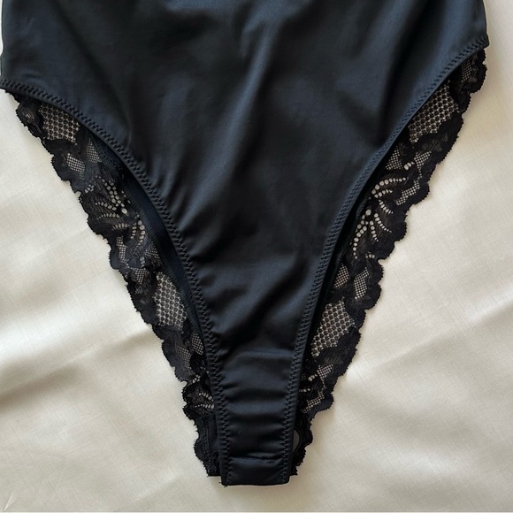 NWT 🖤 Zara Body Suit Lace Black Size S - Picture 3 of 5